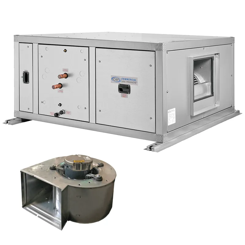 Horizontal Single and Double Wall ECM Direct Drive Air Handler