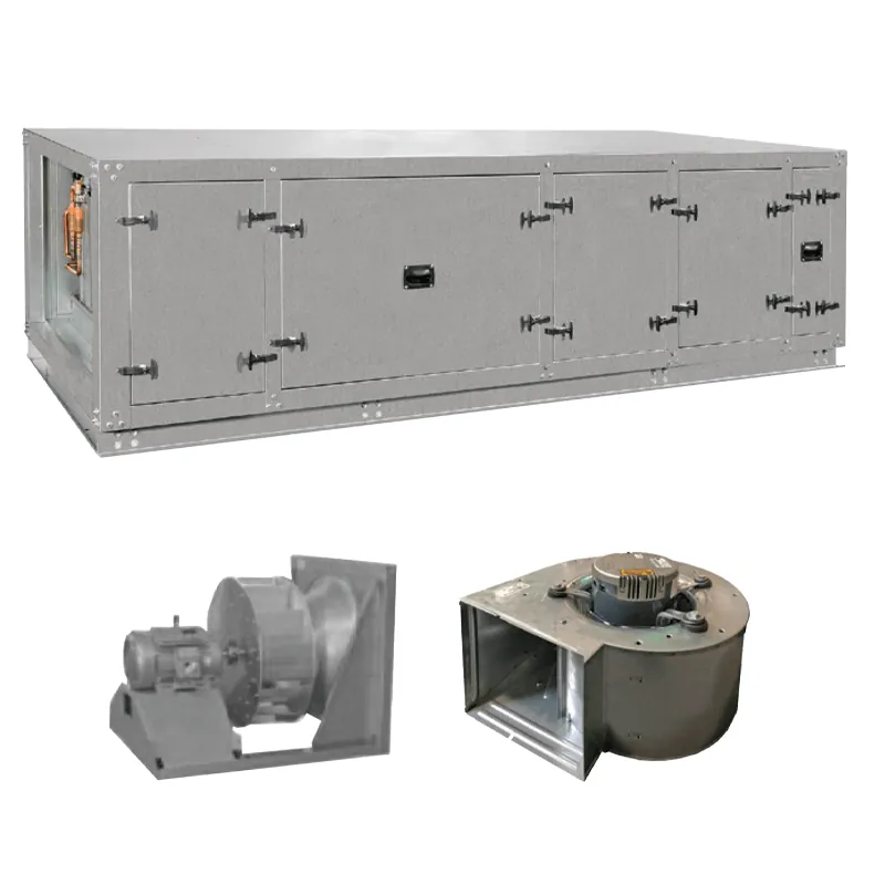 Horizontal Single and Double Wall Plenum Fan Air Handler